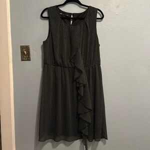 Maurice’s black & white polka dot dress